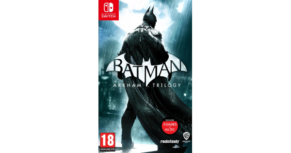 Купить игру Batman: Arkham Trilogy (Д1) (Nintendo Switch) для Nintendo ...